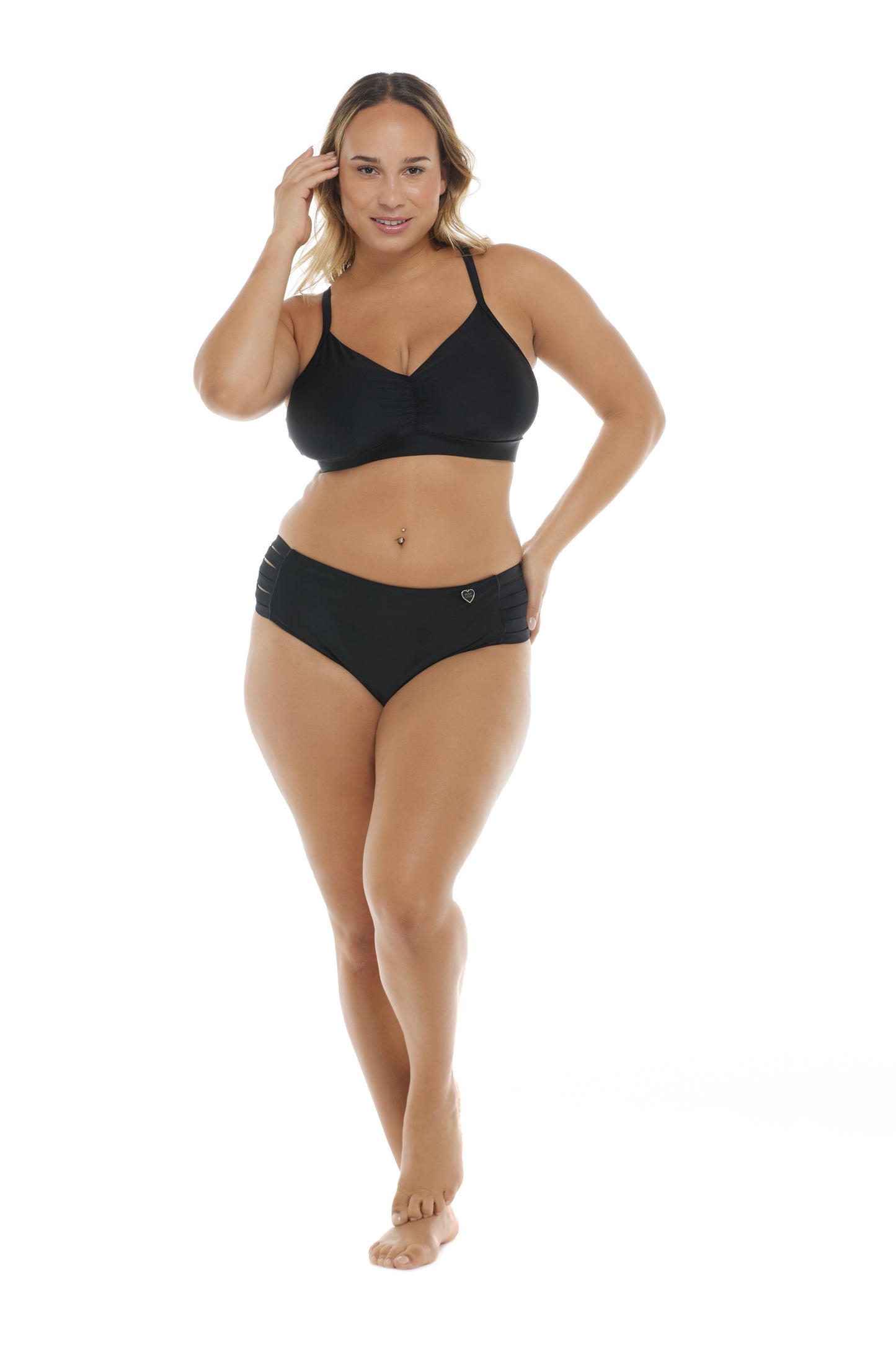 Women Body Glove Smoothies Retro Plus Size Swim Bottom