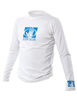 Kids Body Glove Basic Junior Long-Arm Lycra Rash Guard