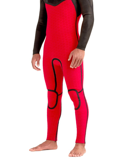 Wetsuits|Men Body Glove Red Cell 5/4/3mm Men's Chest-Zip Hooded Black Fullsuit