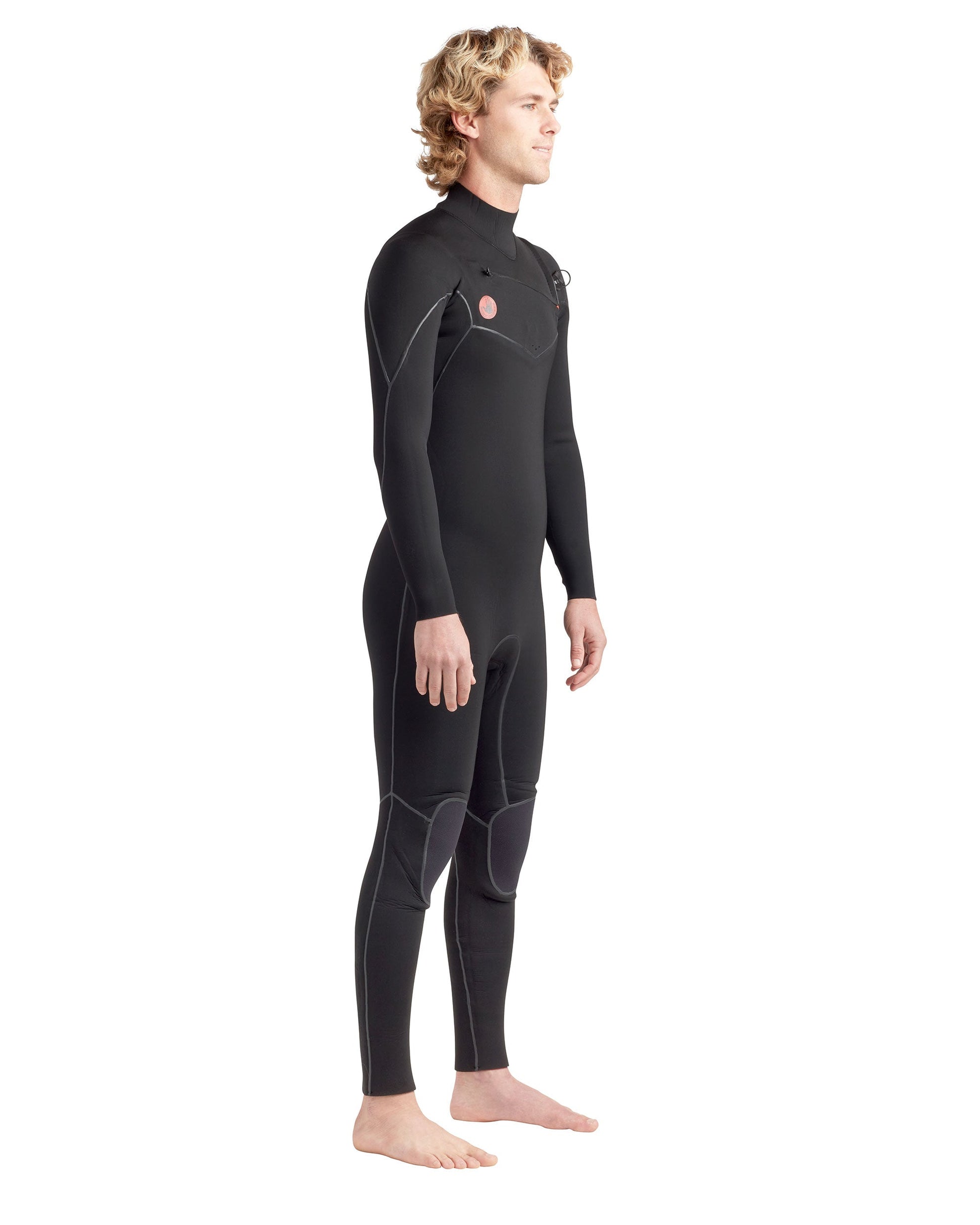 Wetsuits|Men Body Glove Red Cell Black 3/2mm Men's Chest-Zip Fullsuit