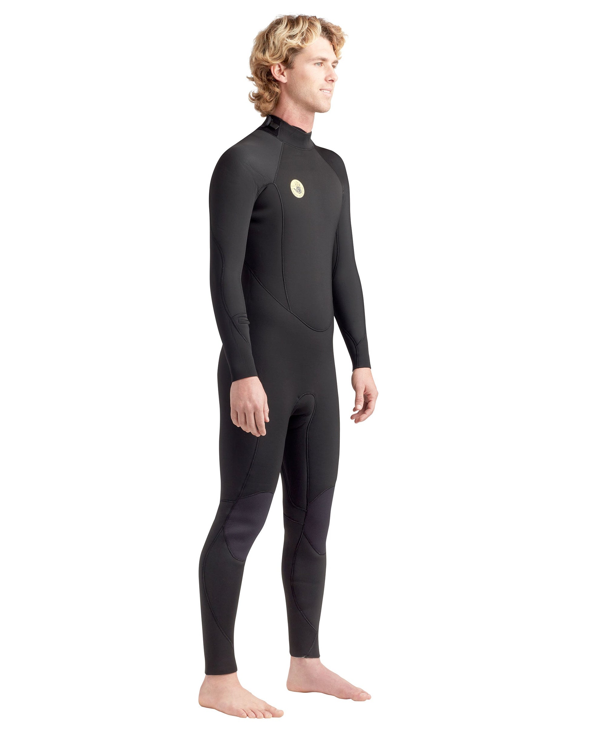 Wetsuits|Men Body Glove Heritage 4/3mm Back-Zip Men's Fullsuit in Black