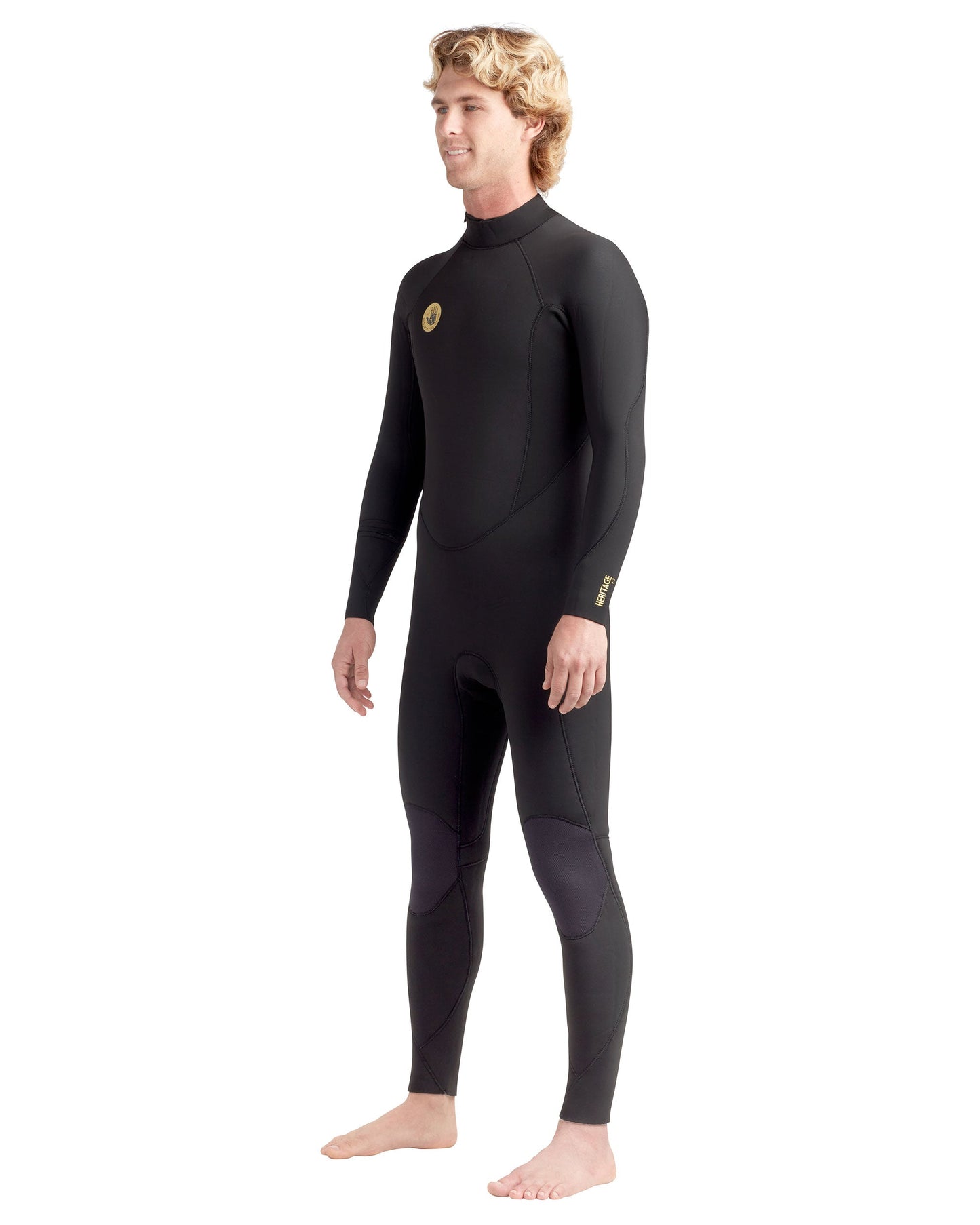 Wetsuits|Men Body Glove Heritage 4/3mm Back-Zip Men's Fullsuit in Black