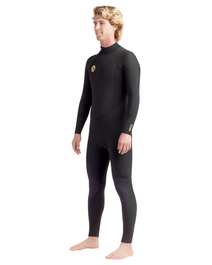 Wetsuits|Men Body Glove Heritage 4/3mm Back-Zip Men's Fullsuit in Black
