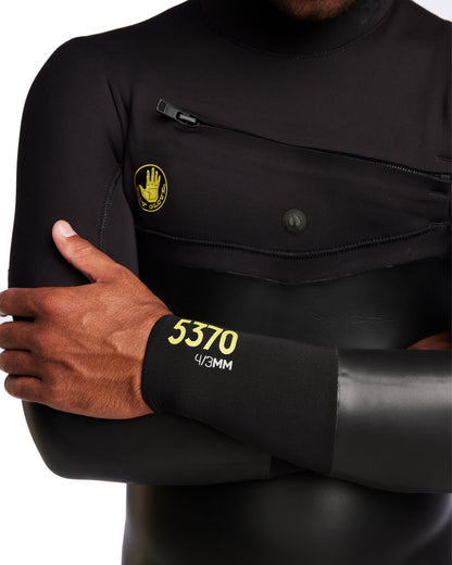 Wetsuits|Men Body Glove Men's 5370 4/3mm Chest Zip Fullsuit