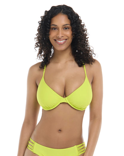 Women Body Glove Smoothies Solo D-F Cup Bikini Top