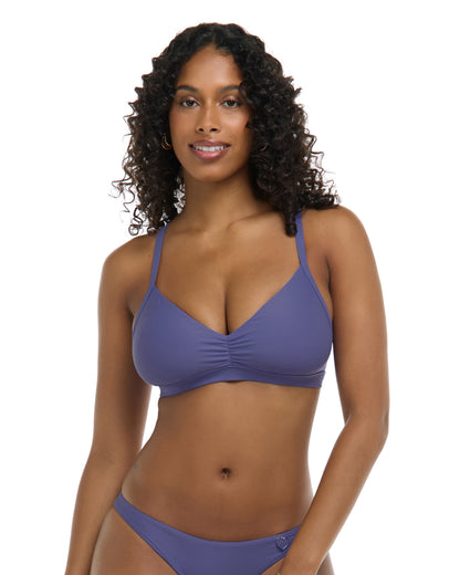 Women Body Glove Smoothies Drew D-F Cup Swim Top