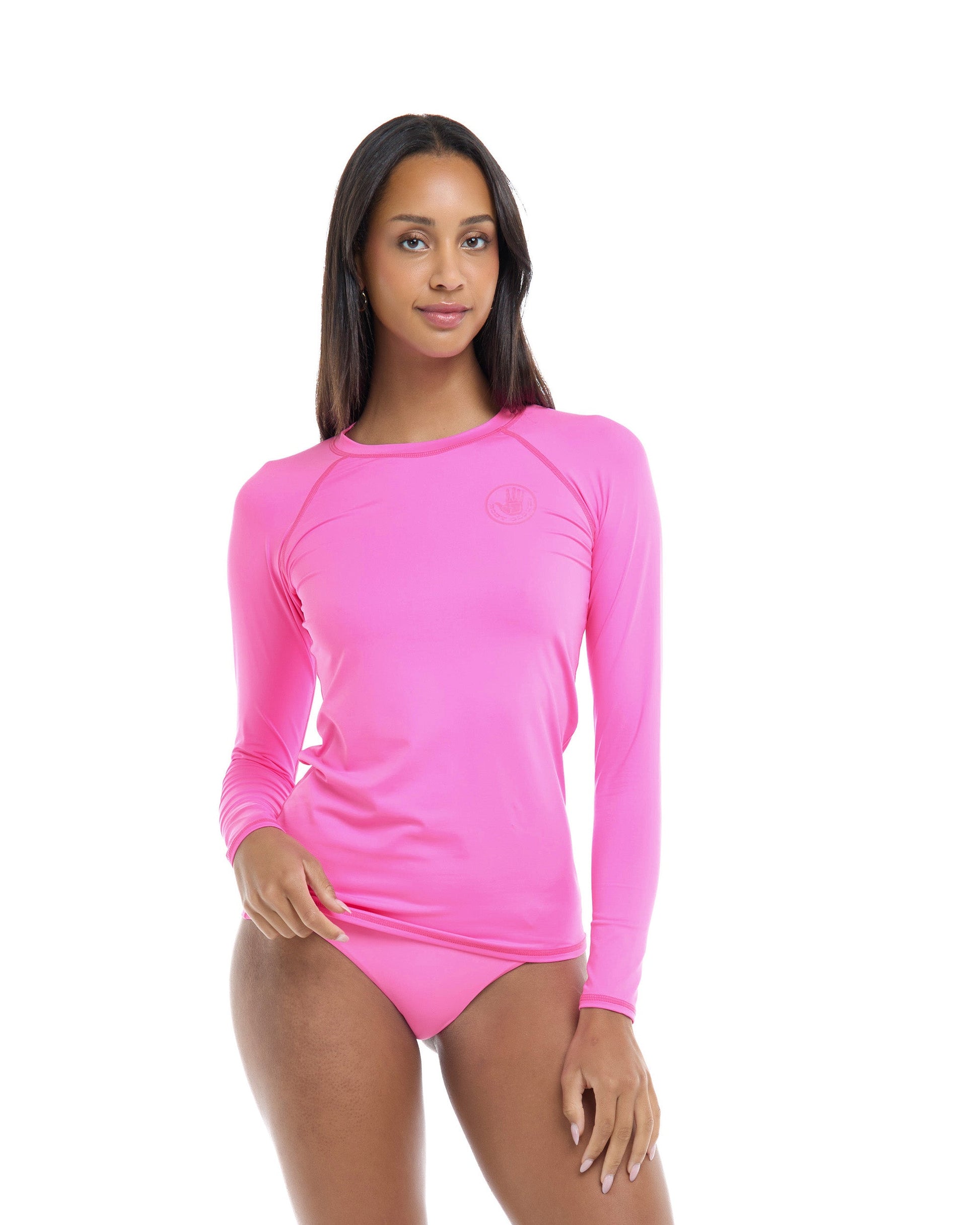 Women Body Glove Smoothies Sleek Long Sleeve Rashguard