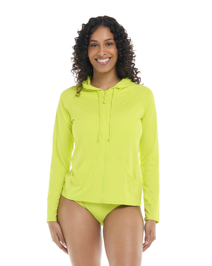 Women Body Glove Smoothies Barbara Hoodie Rashguard