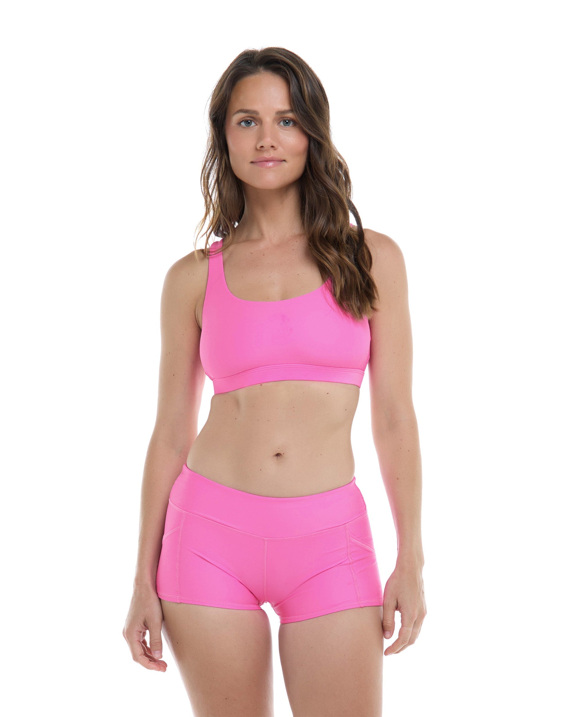 Women Body Glove Smoothies Star Cross-Over Sports Bra D Cup