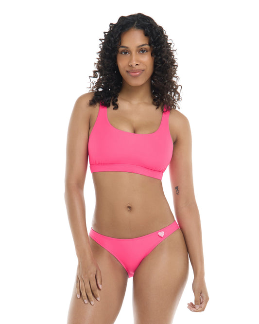 Women Body Glove Smoothies Star Cross-Over Sports Bra D Cup