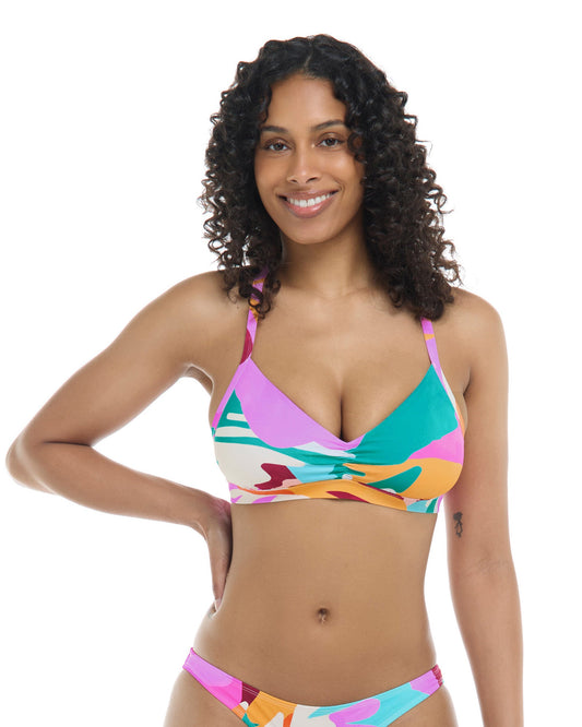 Women Body Glove Hype Drew D-F Cup Swim Top