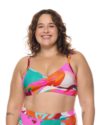 Women Body Glove Hype Drew Plus Size Swim Top