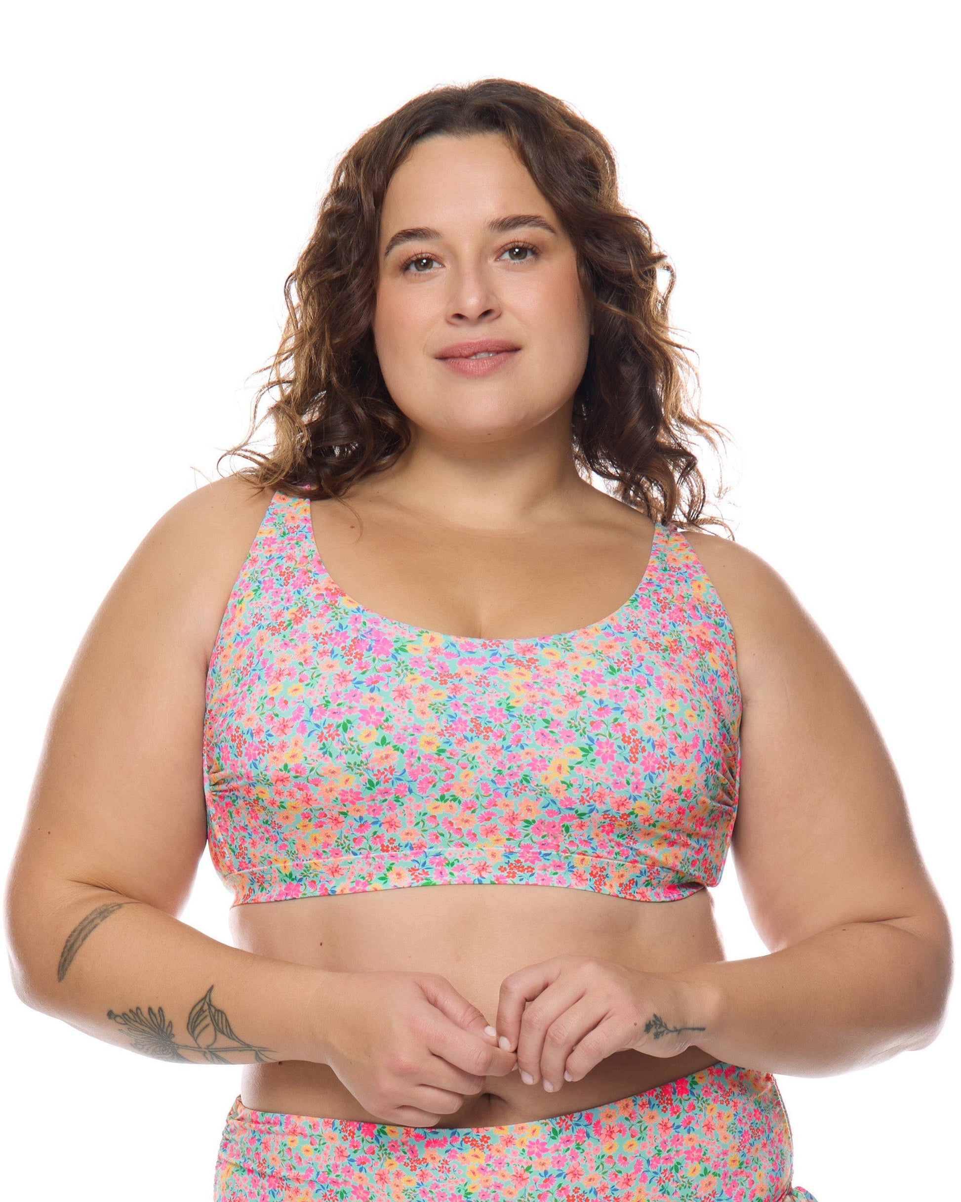 Women Body Glove Estella Amore Plus Size Scoop Bikini Top