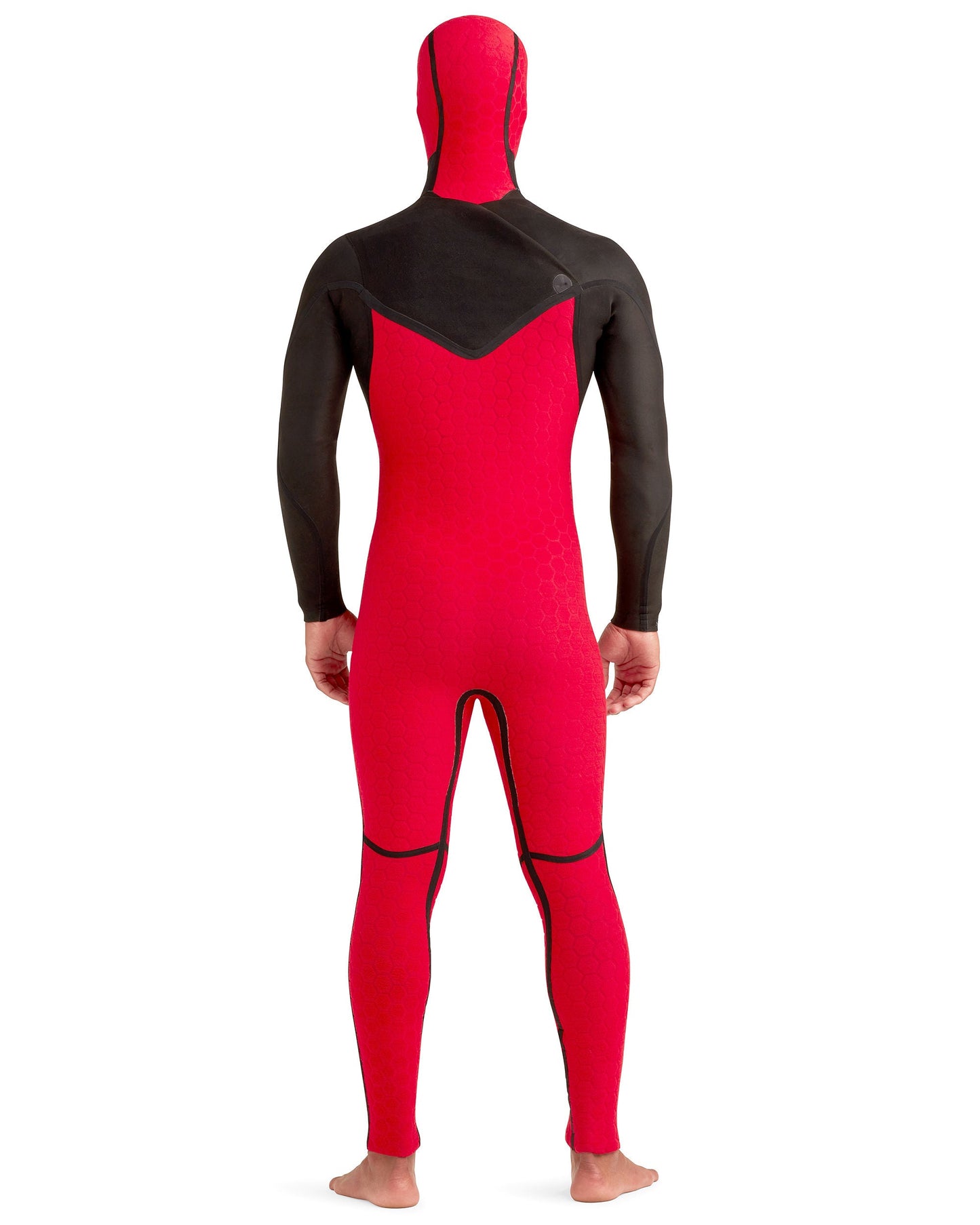 Men|Wetsuits Body Glove Red Cell 4/3mm Men's Chest-Zip Black Hooded Fullsuit