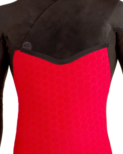Men|Wetsuits Body Glove Red Cell 4/3mm Men's Chest-Zip Black Hooded Fullsuit