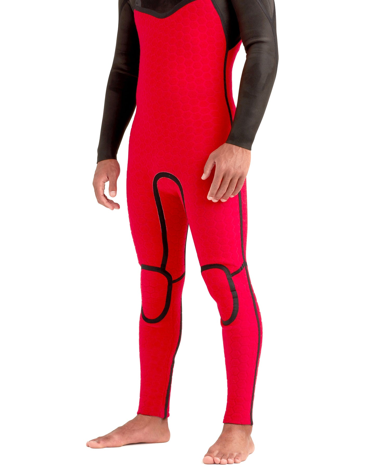 Men|Wetsuits Body Glove Red Cell 4/3mm Men's Chest-Zip Black Hooded Fullsuit