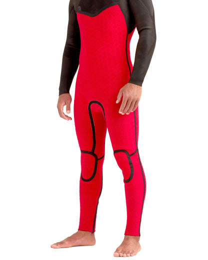 Men|Wetsuits Body Glove Red Cell 4/3mm Men's Chest-Zip Black Hooded Fullsuit