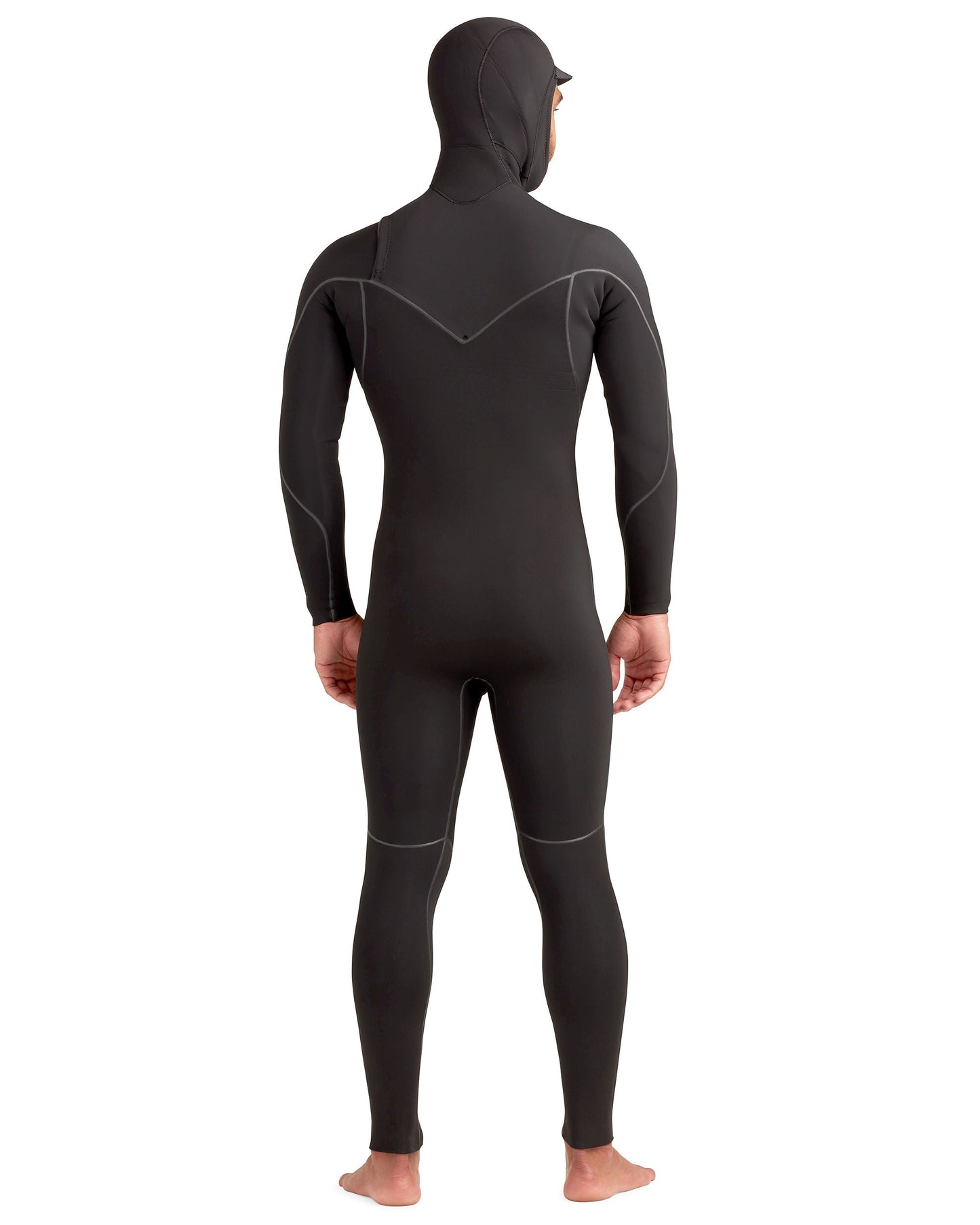 Men|Wetsuits Body Glove Red Cell 4/3mm Men's Chest-Zip Black Hooded Fullsuit