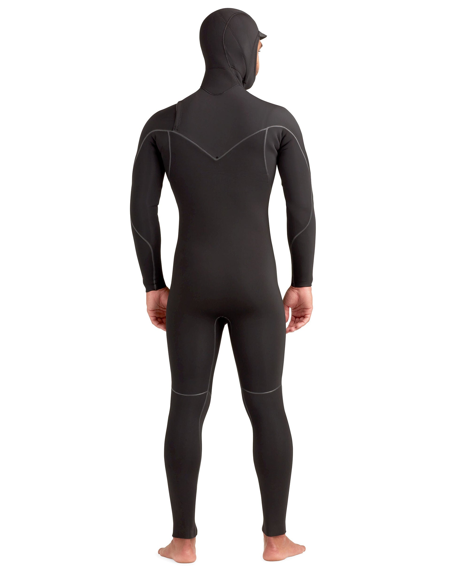 Men|Wetsuits Body Glove Red Cell 4/3mm Men's Chest-Zip Black Hooded Fullsuit