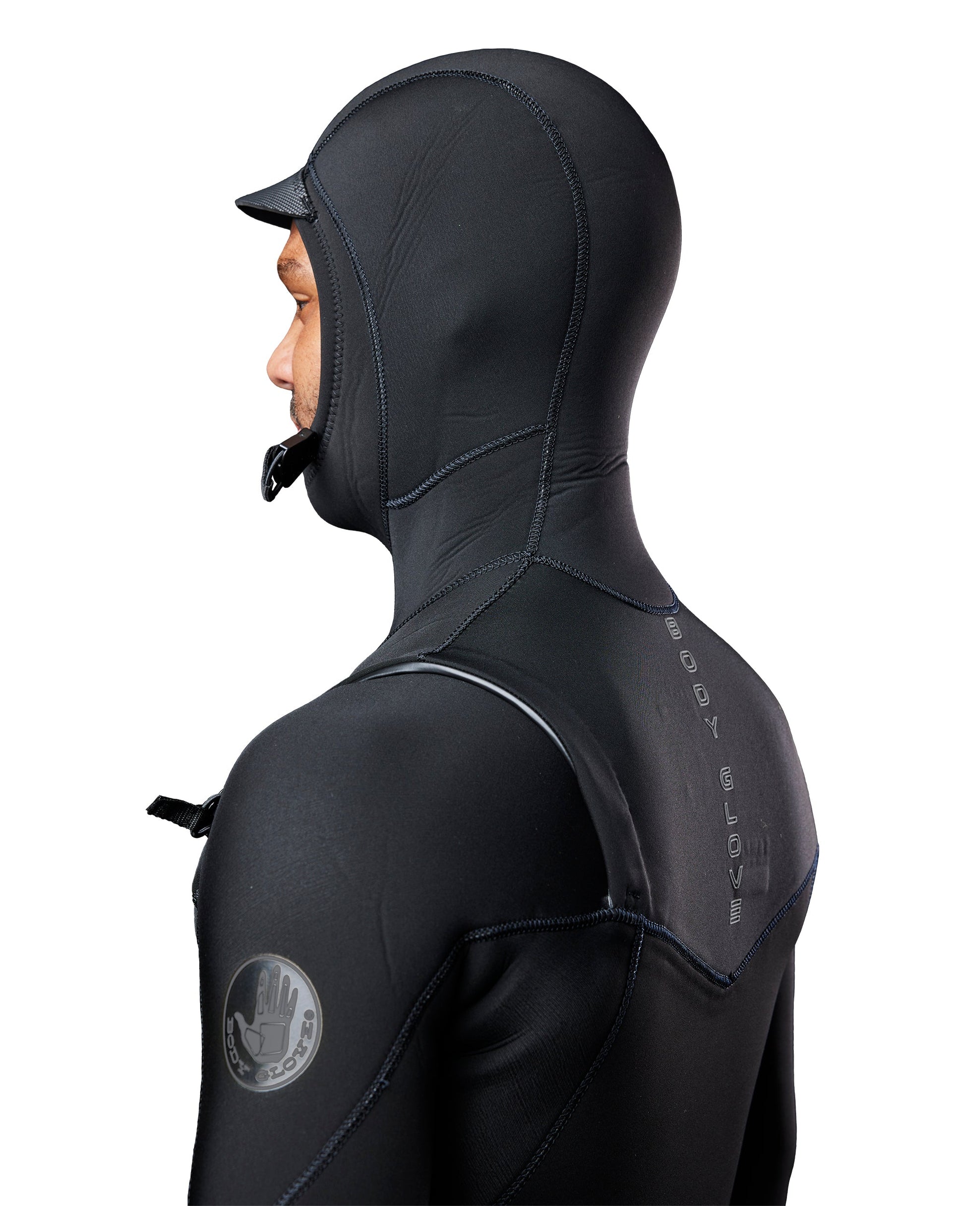 Men|Wetsuits Body Glove Men's Gold Cell Hooded Chest Zip 4/3mm Fullsuit